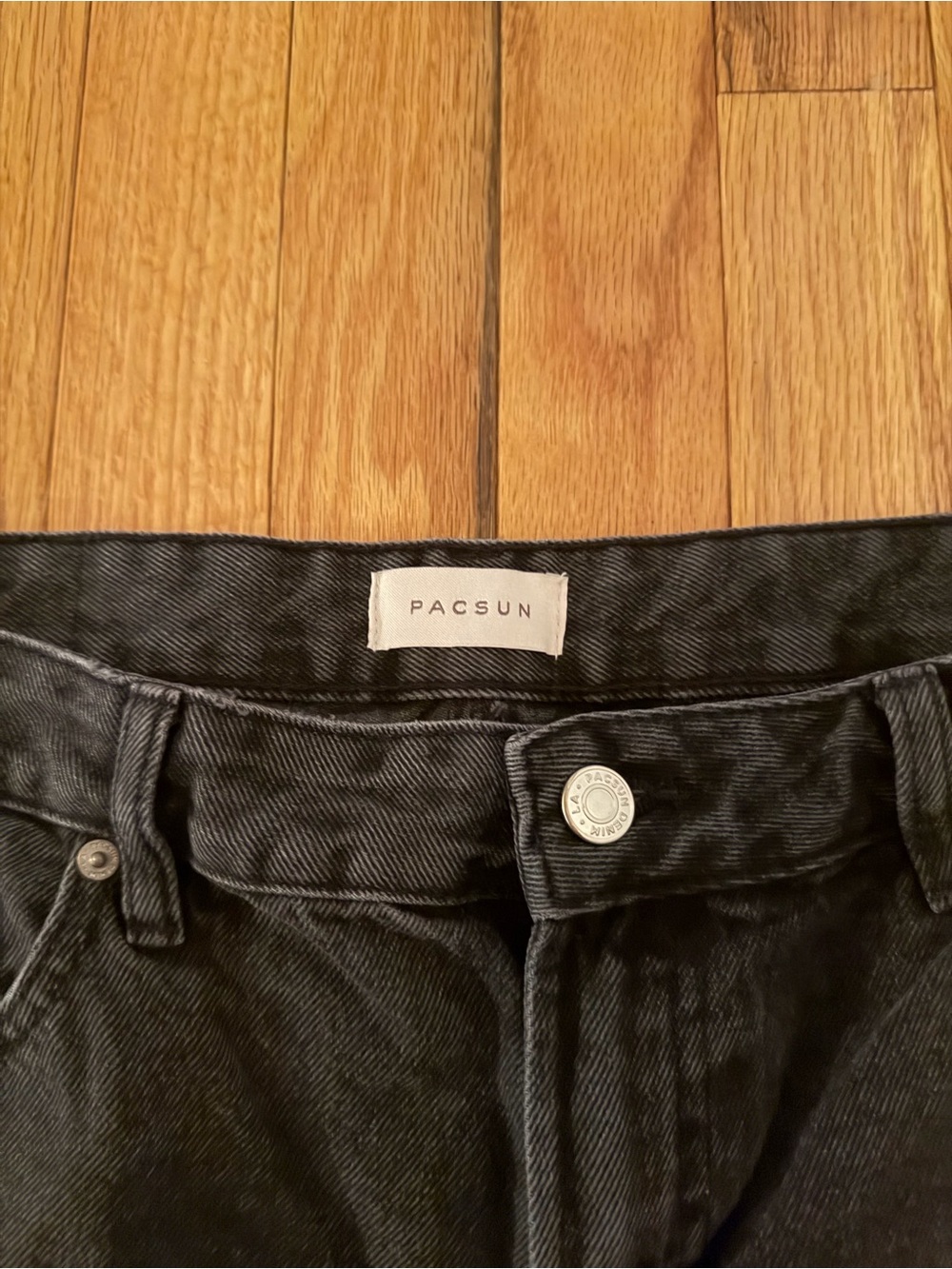 PacSun Washed Black High-Rise Jeans